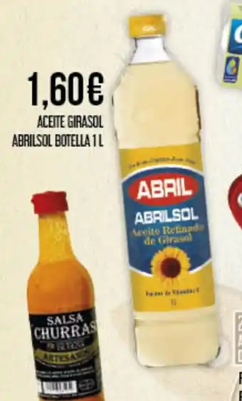 Claudio Aceite girasol abrilsol botella oferta