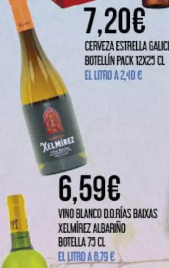 Claudio Vino blanco d.o.rías baixas xelmírez albariño oferta