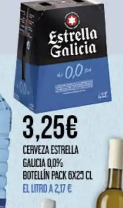 Claudio Cerveza estrella galicia 0,0% oferta