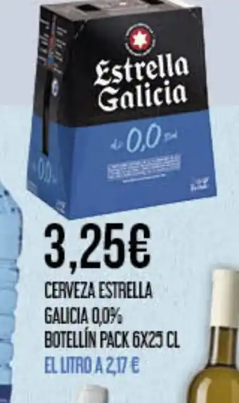 Claudio Cerveza estrella galicia 0,0% oferta