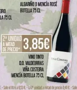 Claudio Vino tinto d.o. valdeorras viña costeira oferta