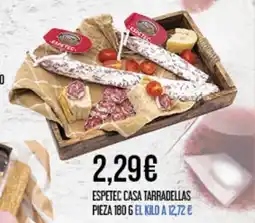 Claudio Espetec casa tarradellas oferta