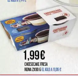 Claudio Cheesecake fresa oferta