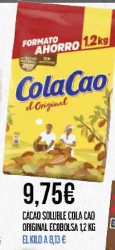 Claudio Cacao soluble cola cao original ecobolsa oferta