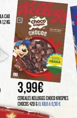 Claudio Cereales kelloggs choco krispies chocos oferta