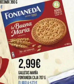 Claudio Galletas maría fontaneda caja oferta