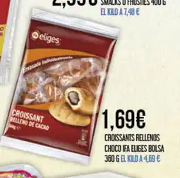 Claudio Croissants rellenos choco ifa eliges bolsa oferta