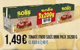 Claudio Tomate frito solís brik oferta