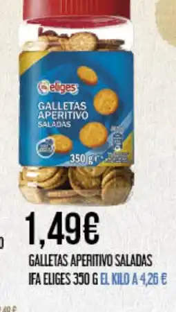 Claudio Galletas aperitivo saladas oferta