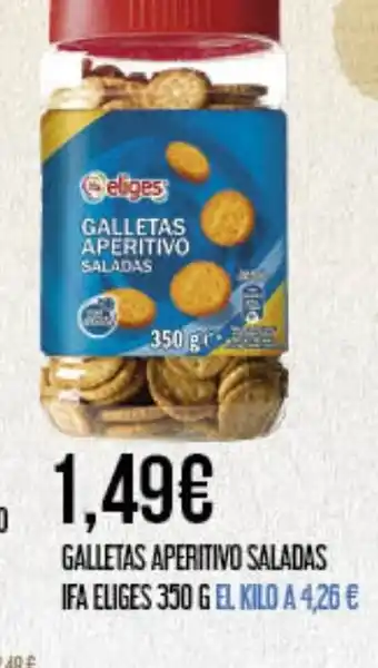 Claudio Galletas aperitivo saladas oferta