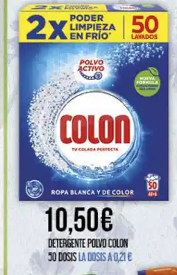 Claudio COLON Detergente polvo oferta
