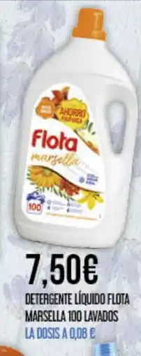 Claudio Detergente líquido flota marsella 100 lavados oferta