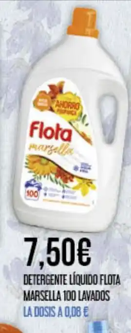 Claudio Detergente líquido flota marsella 100 lavados oferta