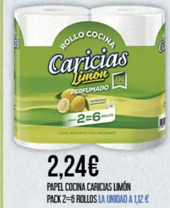 Claudio Papel cocina caricias limón oferta
