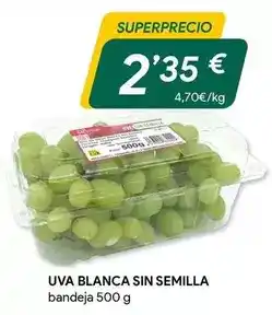 Masymas Uva blanca sin semilla oferta