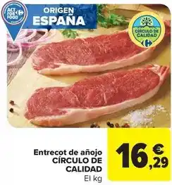Carrefour Market Origen - entrecot de anojo oferta