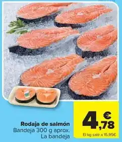 Carrefour Market Rodaja de salmón oferta