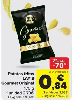 Carrefour Market Gourmet - patatas fritas original oferta
