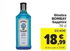 Carrefour Market Bombay sapphire - ginebra oferta