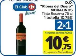 Carrefour Market Moralinos - d.o. ribera del duero oferta