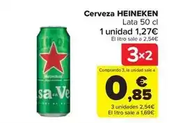 Carrefour Market Heineken - cerveza oferta