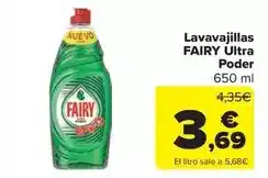 Carrefour Market Fairy - lavavajillas ultra poder oferta