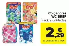 Carrefour Market Bref wc - colgadores oferta