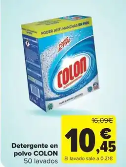 Carrefour Market Colon - detergente en polvo oferta