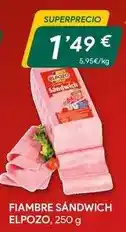 Masymas Elpozo - fiambre sandwich oferta