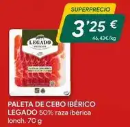 Masymas Legado - paleta de cebo iberico oferta