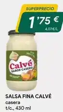 Masymas Calvé - salsa fina oferta