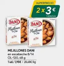 Masymas Dani - mejillones oferta
