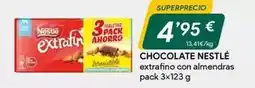 Masymas Nestlé - chocolate oferta