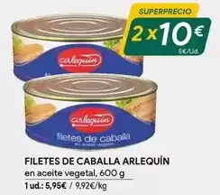Masymas Arlequin - filetes de caballa oferta