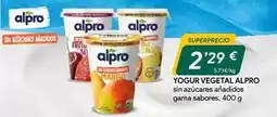 Masymas Alpro - yogur vegetal oferta