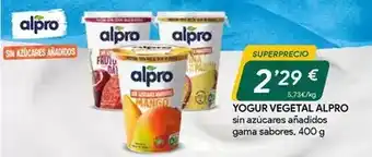 Masymas Alpro - yogur vegetal oferta