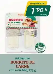 Masymas Rikisssimo - burrito de carne oferta