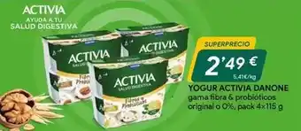 Masymas Danone - activia yogur oferta