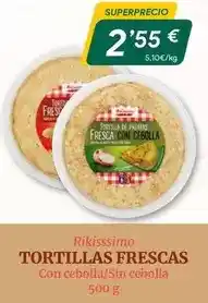 Masymas Rikisssimo - tortillas frescas oferta