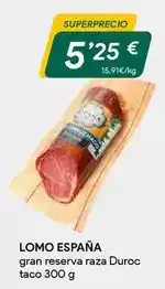 Masymas Duroc - lomo espana oferta