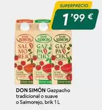 Masymas Don simón - gazpacho tradicional o suave o salmorejo oferta
