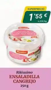 Masymas Rikisssimo - ensaladilla cangrejo oferta