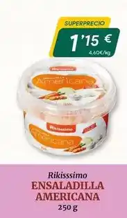 Masymas Rikisssimo - ensaladilla americana oferta