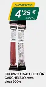 Masymas Carchelejo - chorizo o salchichon oferta