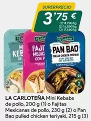 Masymas La carloteña - mini kebabs de pollo oferta