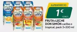 Masymas Don simón - fruta+leche oferta