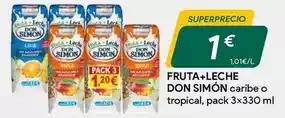 Masymas Don simón - fruta+leche oferta