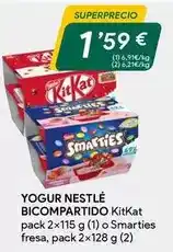 Masymas Nestlé - yogur bicompartido oferta