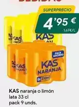 Masymas Kas - naranja o limon oferta