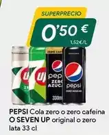 Masymas Up - cola zero o zero cafeina o seven oferta